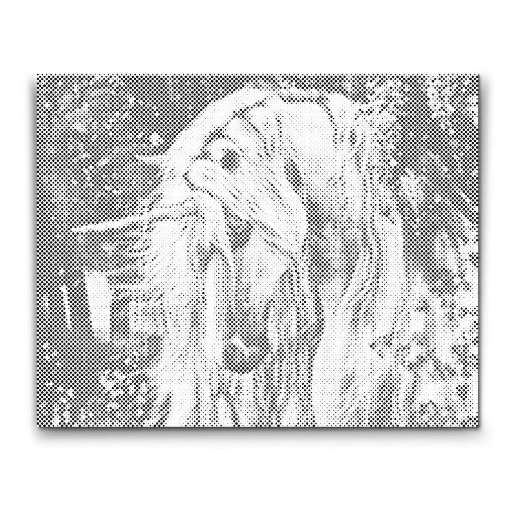 ENHÖRNING I SKOGEN | PRICKMÅLNING