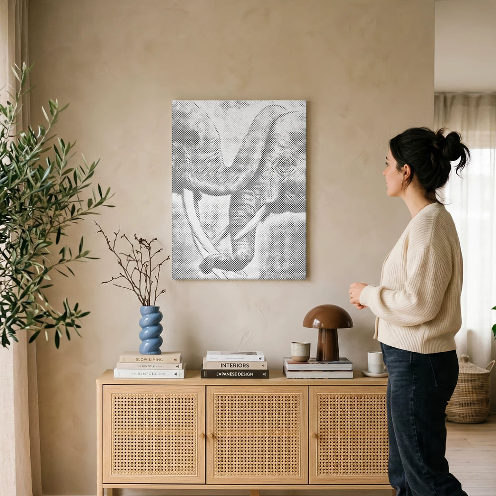 Prickmålning på canvas: teknik, tips och inspiration