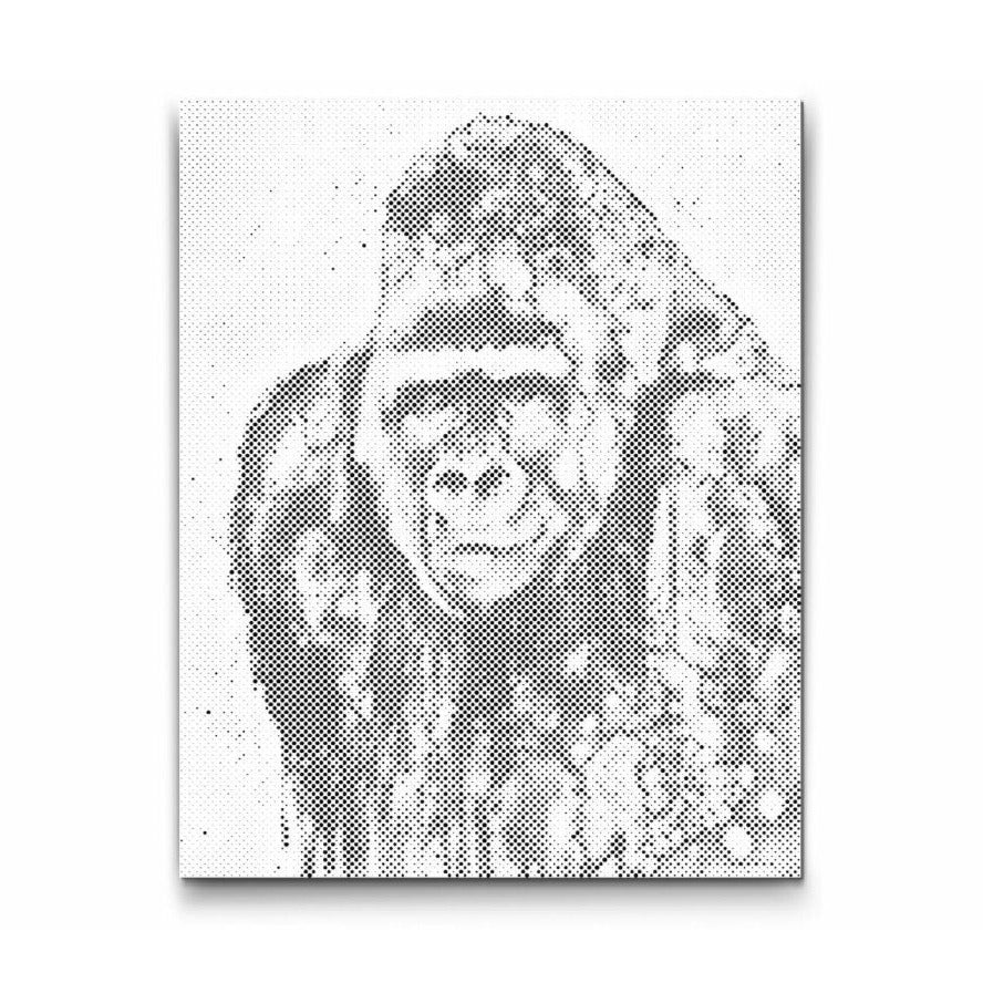 GORILLA | PRICKMÅLNING