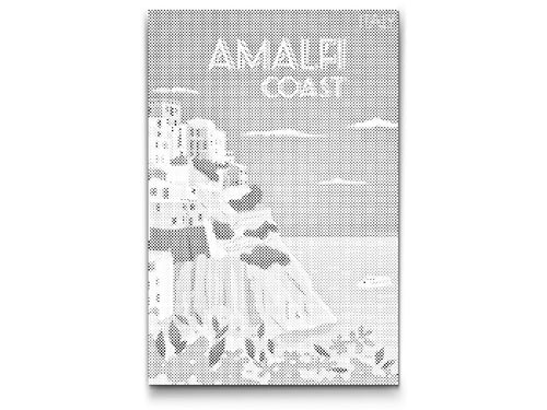 dot painting amalfi coast