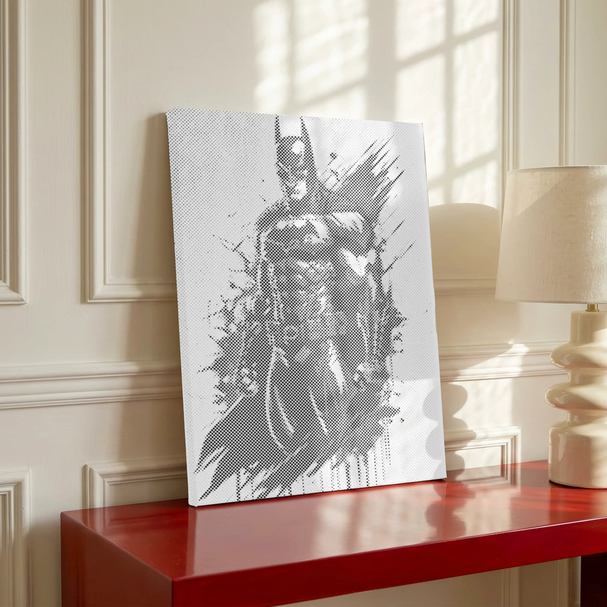 Batman | Prickmålning som färdigt prickmålning motiv
