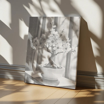Bonsai lugn | Prickmålning