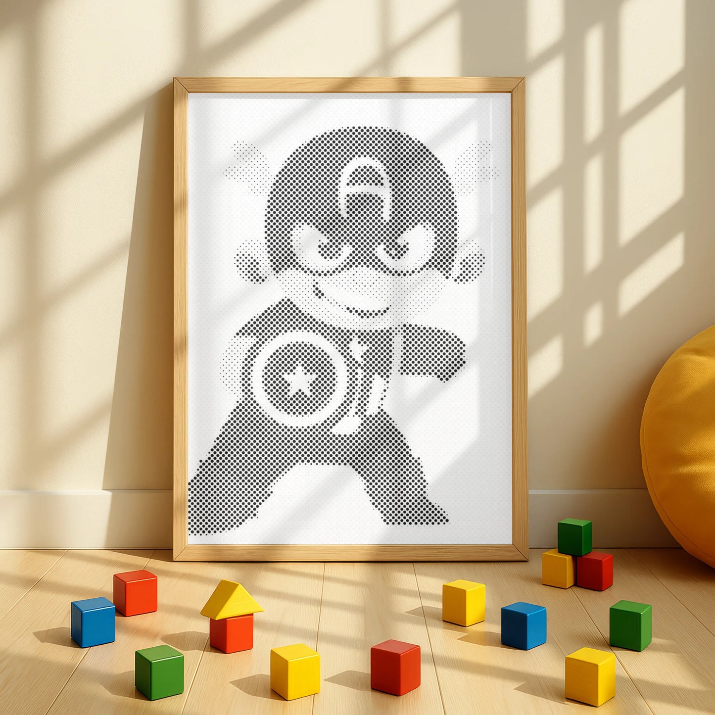 Captain America Hero | Prickmålning