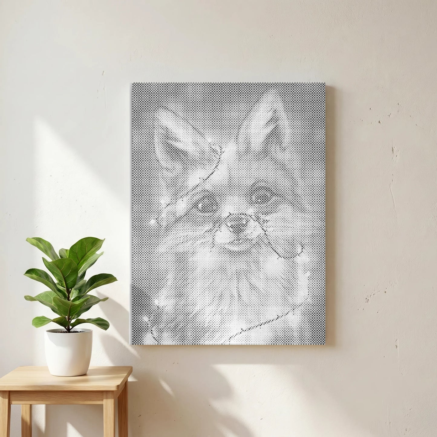 Magisk räv | Prickmålning