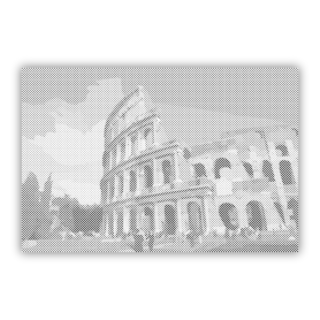 Colosseum i Rom | Prickmålning som färdigt prickmålning motiv