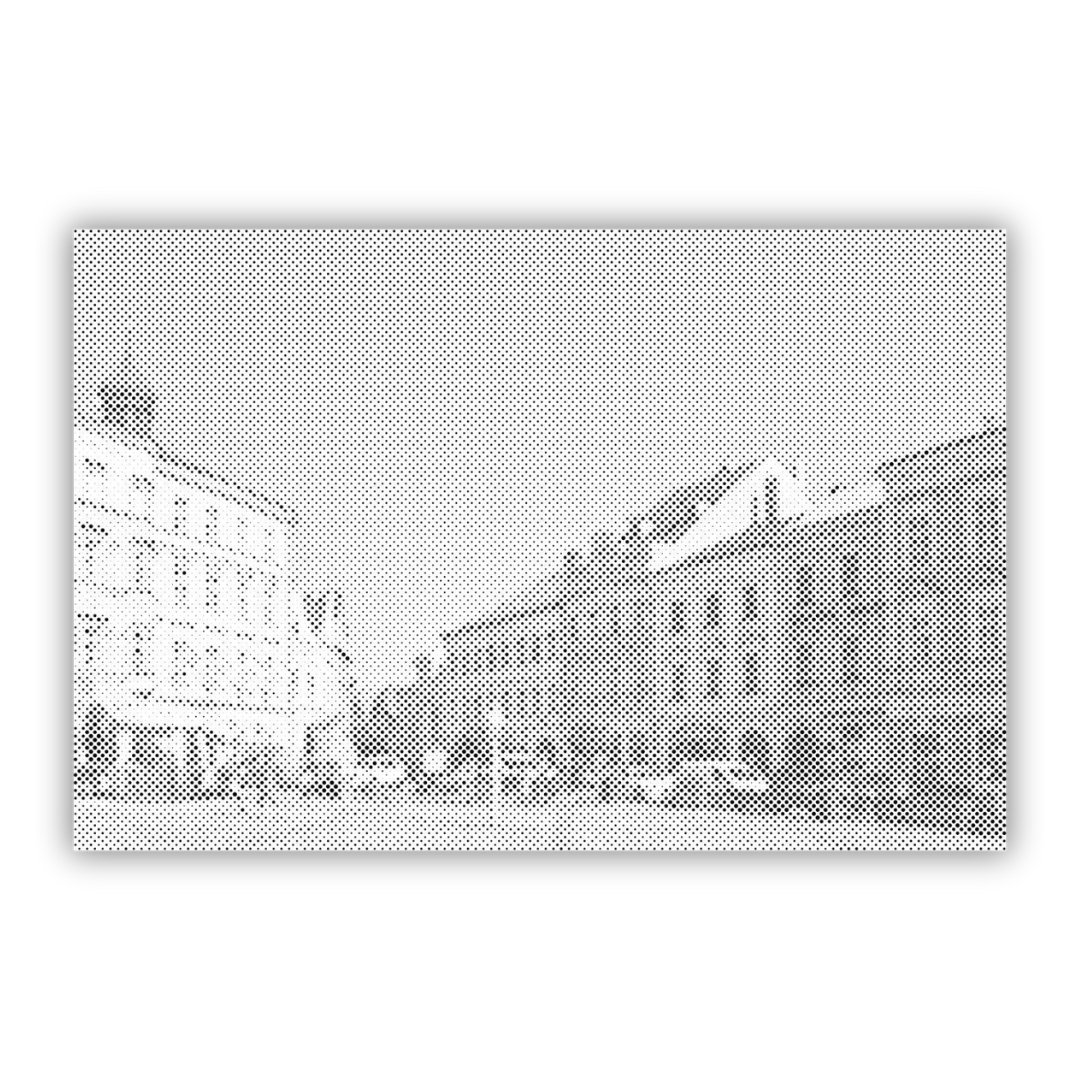 Jindrichuv Hradec | Prickmålning som färdigt prickmålning motiv