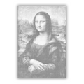 Prickmålning Mona Lisa – Dot Painting & Prickkonst Mästerverk