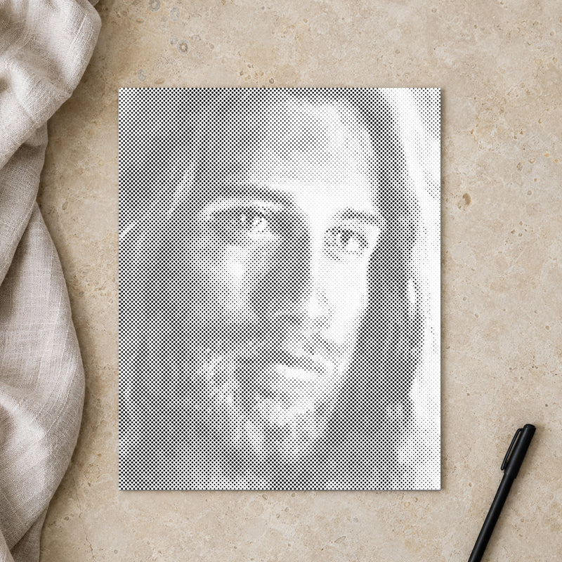 Jesus kristus | Prickmålning som färdigt prickmålning motiv
