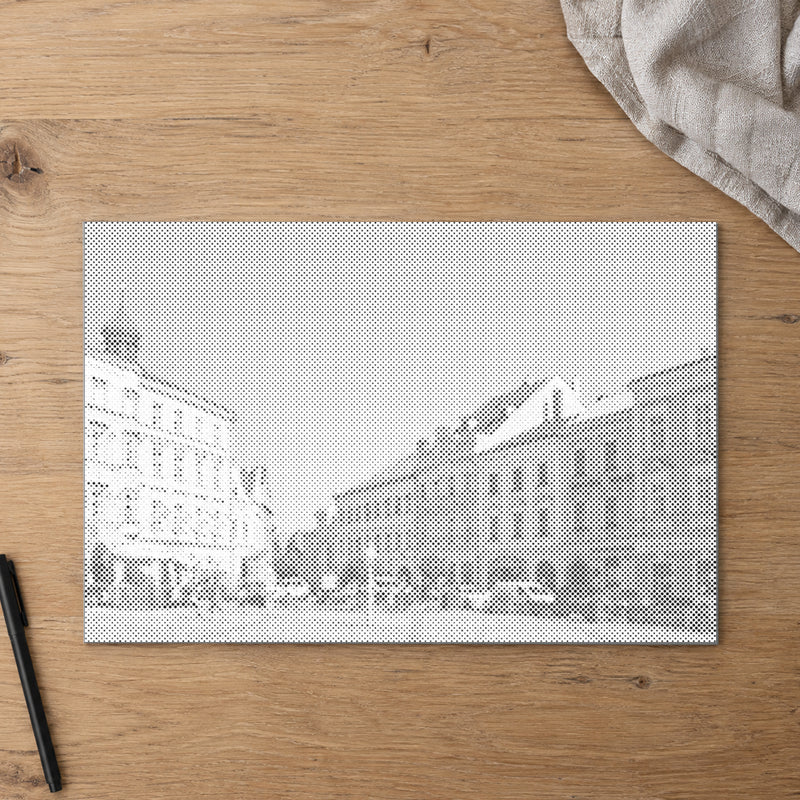 Jindrichuv Hradec | Prickmålning som färdigt prickmålning motiv